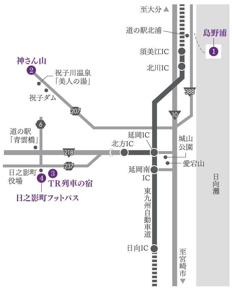 route map