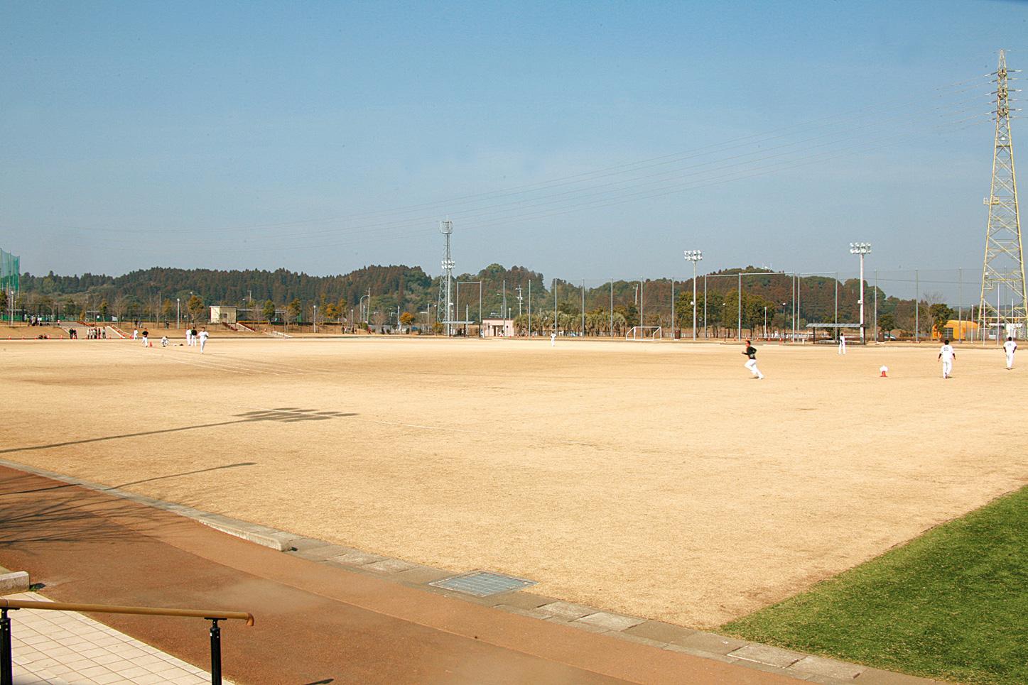 多目的グラウンドB天然芝コート（宮崎市生目の杜運動公園）-1