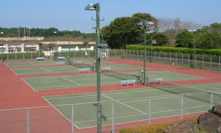 山田運動公園テニスコート-1