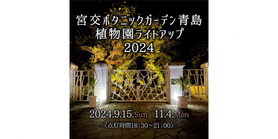 宮交ボタニックガーデン青島植物園ライトアップ-0